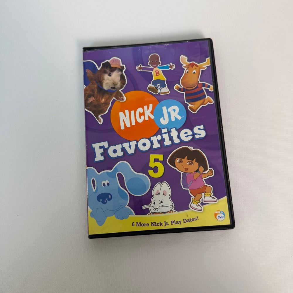 Nick Jr Favorites Vol 5 DVD Dora Backyardigans Wonder Pets Blues Clues 2007